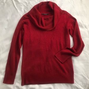 ❣️Carol Rose Burgundy Red Turtle Neck Sweater M